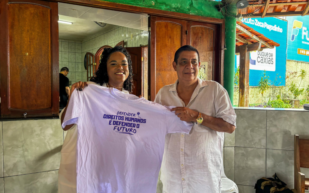 Zeca Pagodinho recebeu o título de cidadão Benemérito do Rio