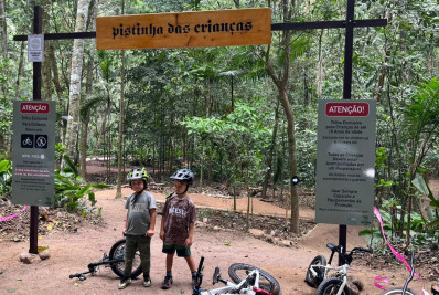 Parque Nacional da Tijuca inaugura trilha de mountain bike para crianças