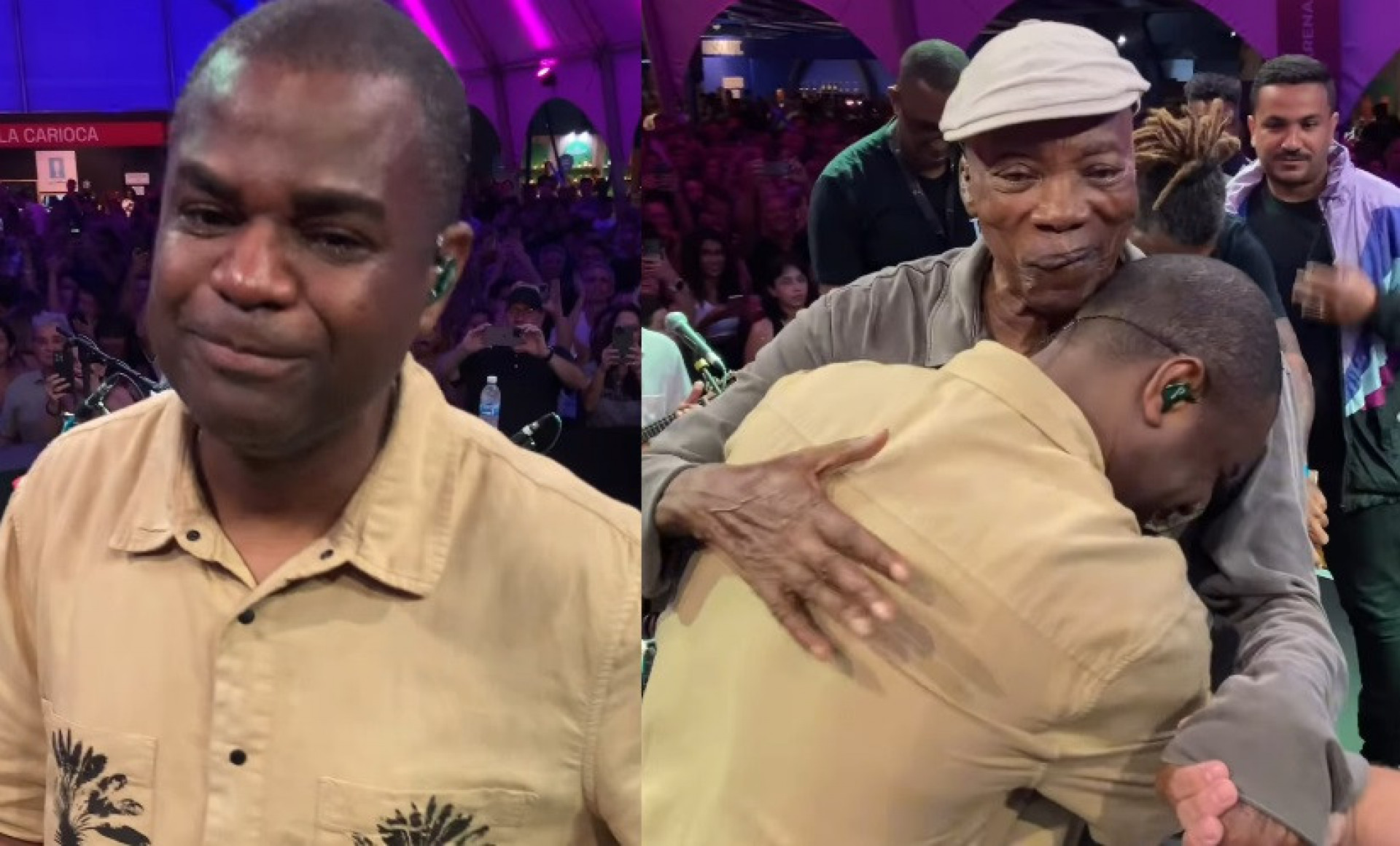 Pretinho da Serrinha e Milton Nascimento - Reprodução do Instagram