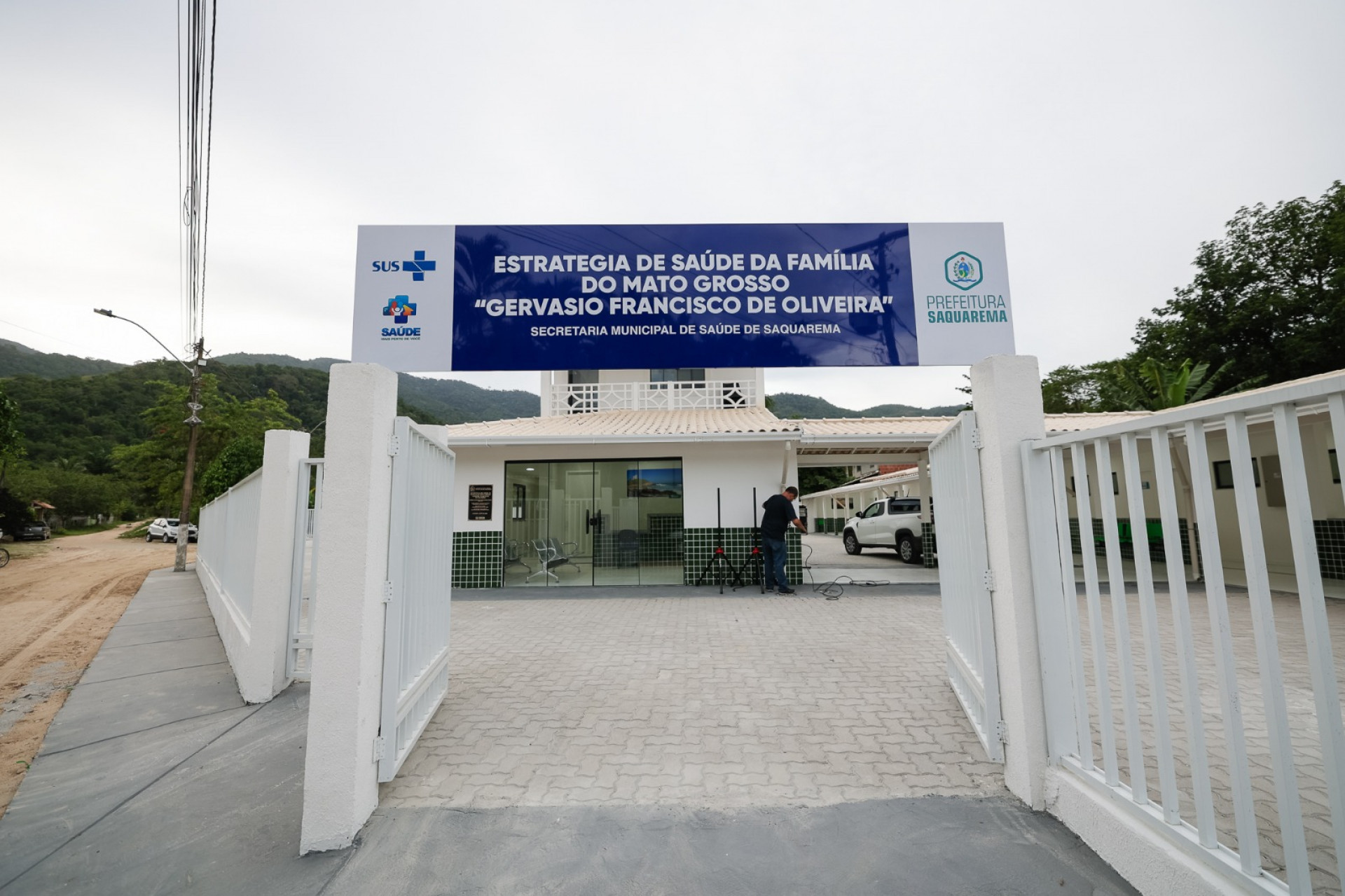 Moradores da Serra do Mato Grosso, em Saquarema, ganham posto de saúde
 - Divulgação/Prefeitura de Saquarema