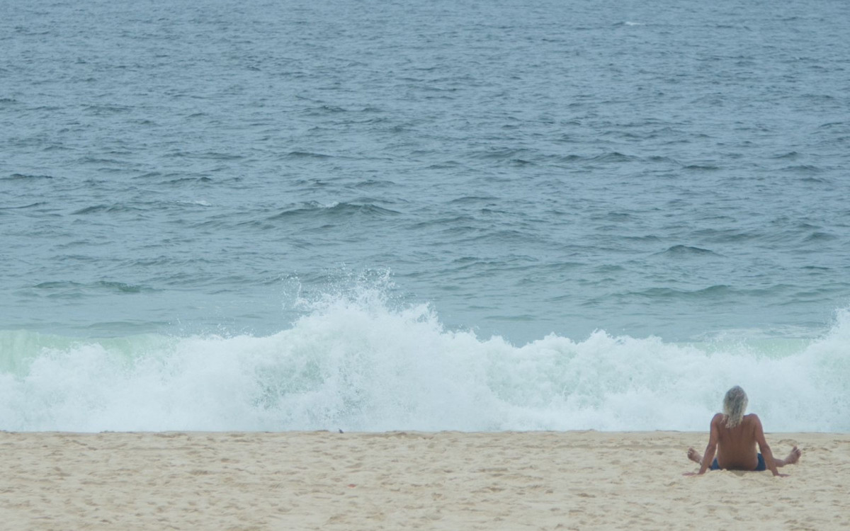 Praia de Ipanema na manhã deste sábado (9) - Armando Paiva / Agência O Dia