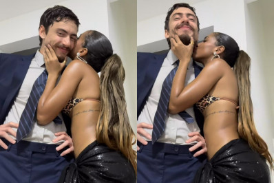 Após rumores de affair, Gabz surge beijando Jaffar Bambirra