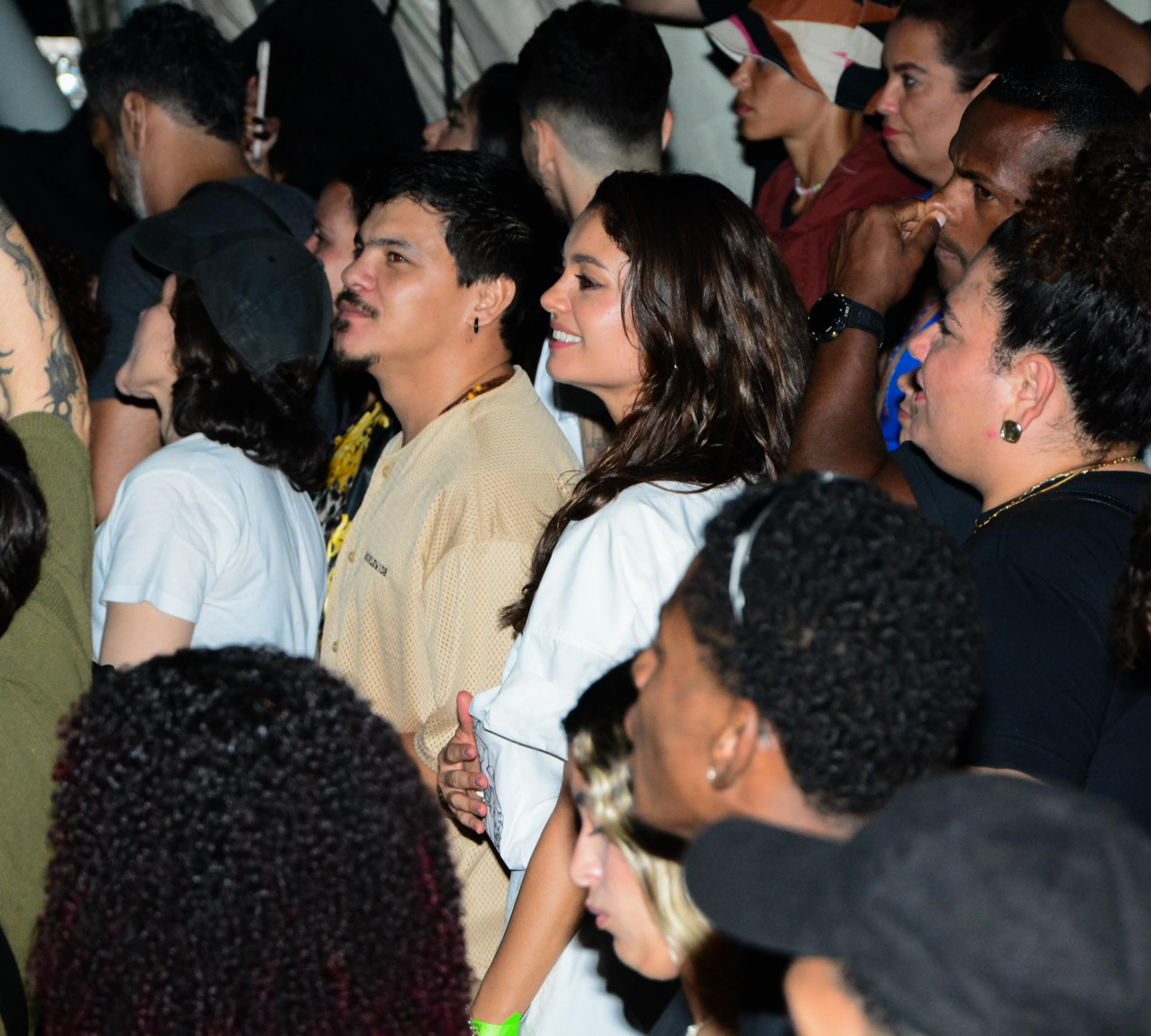 Sophie Charlotte prestigia show de Xamã - Webert Belicio / Agnews