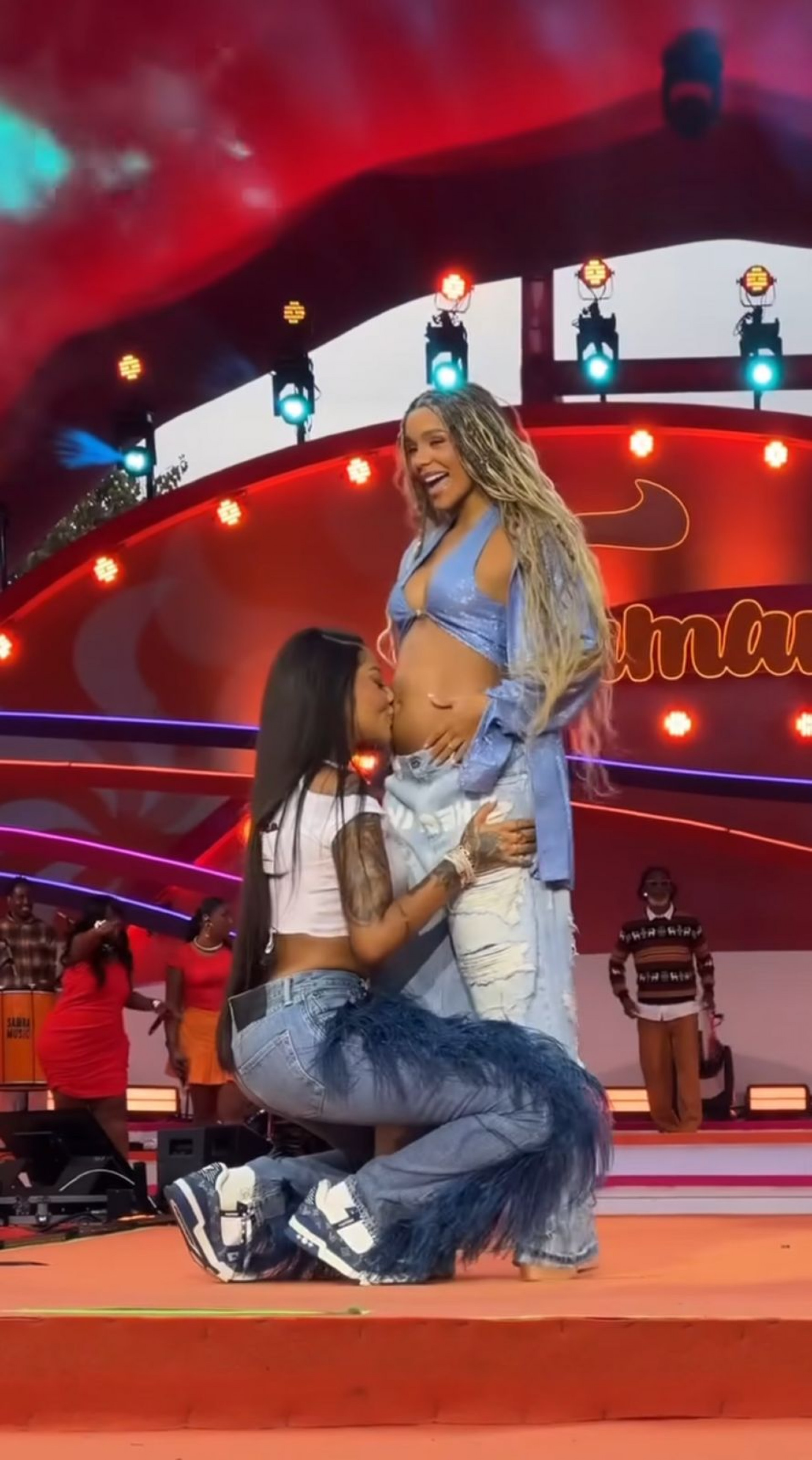 Brunna Gonçalves e Ludmilla Revelam Gravidez  - reprodução Instagram