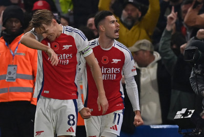 Convocado, Martinelli marca no empate entre Arsenal e Chelsea no Inglês