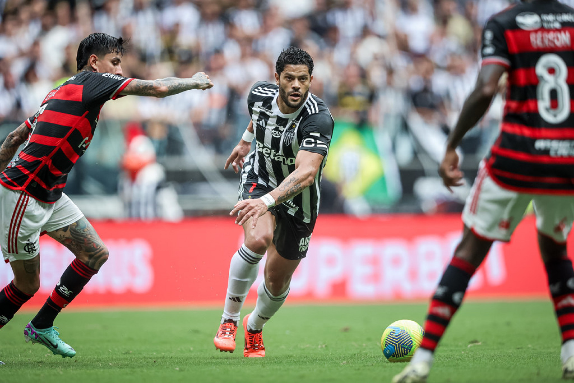 Hulk chegou ao Atl&eacute;tico-MG no in&iacute;cio de 2021 - Pedro Souza / Atl&eacute;tico