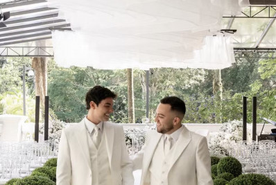 Lucas Rangel e Lucas Bley se casam em São Paulo