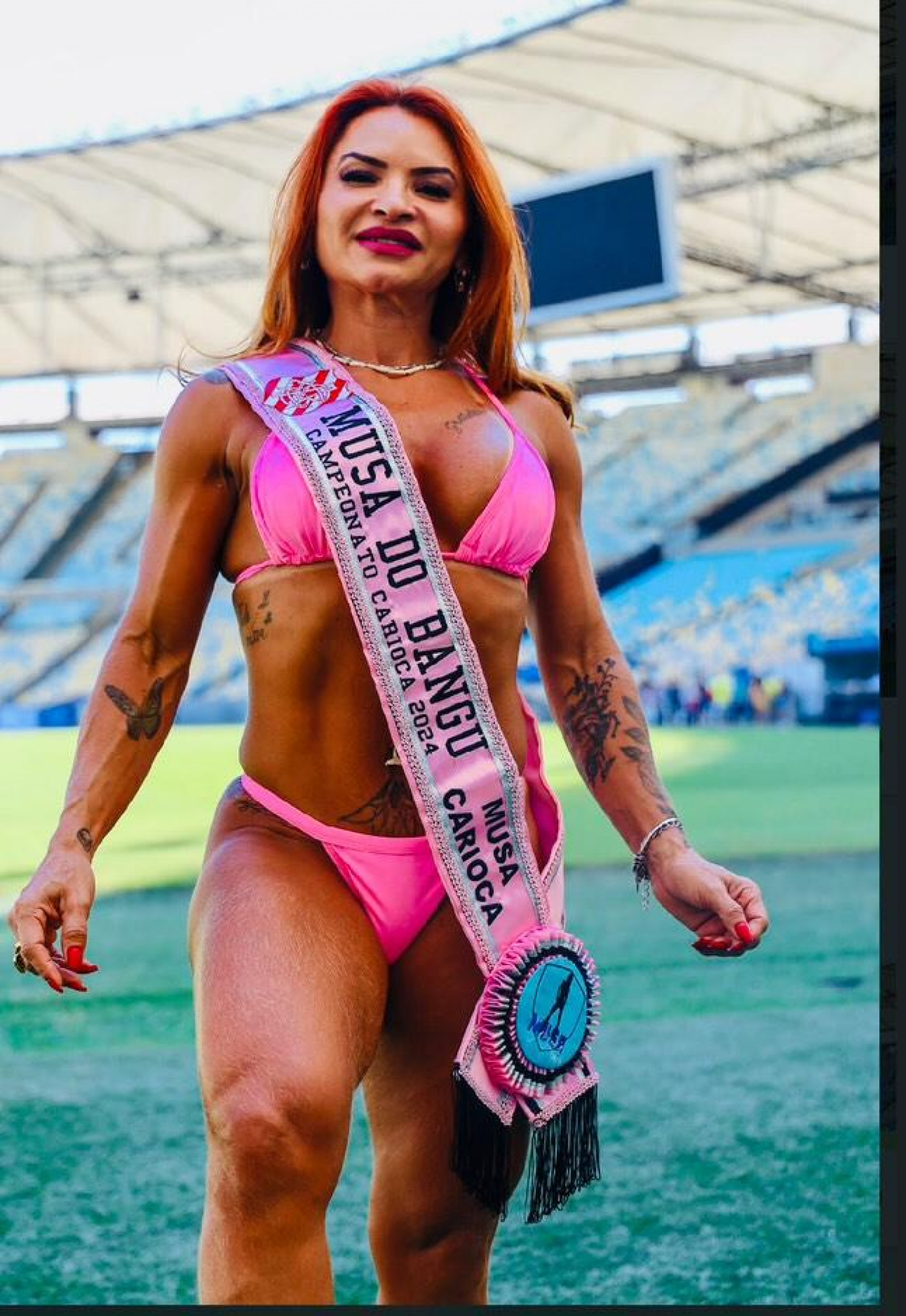 Josy Leoncio é a representante do Bangu no concurso Musa do Carioca de 2024 - Divulgação / Léo Cordeiro