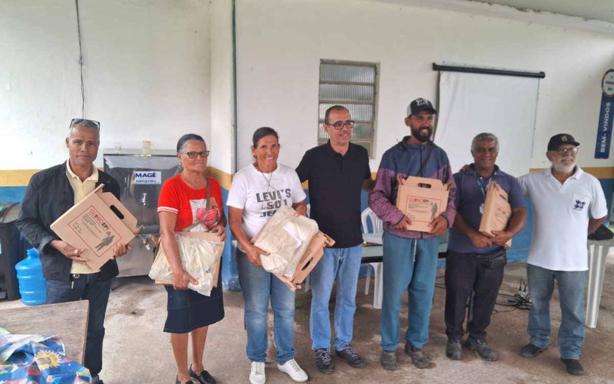 Mais de 600 embalagens de agrot&oacute;xicos foram recolhidas em Mag&eacute; - Divulga&ccedil;&atilde;o