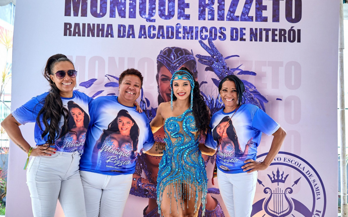 \'Desde o meu primeiro contato com a Acadêmicos de Niterói eu vi que ali seria o início de uma grande história\', disse Monique