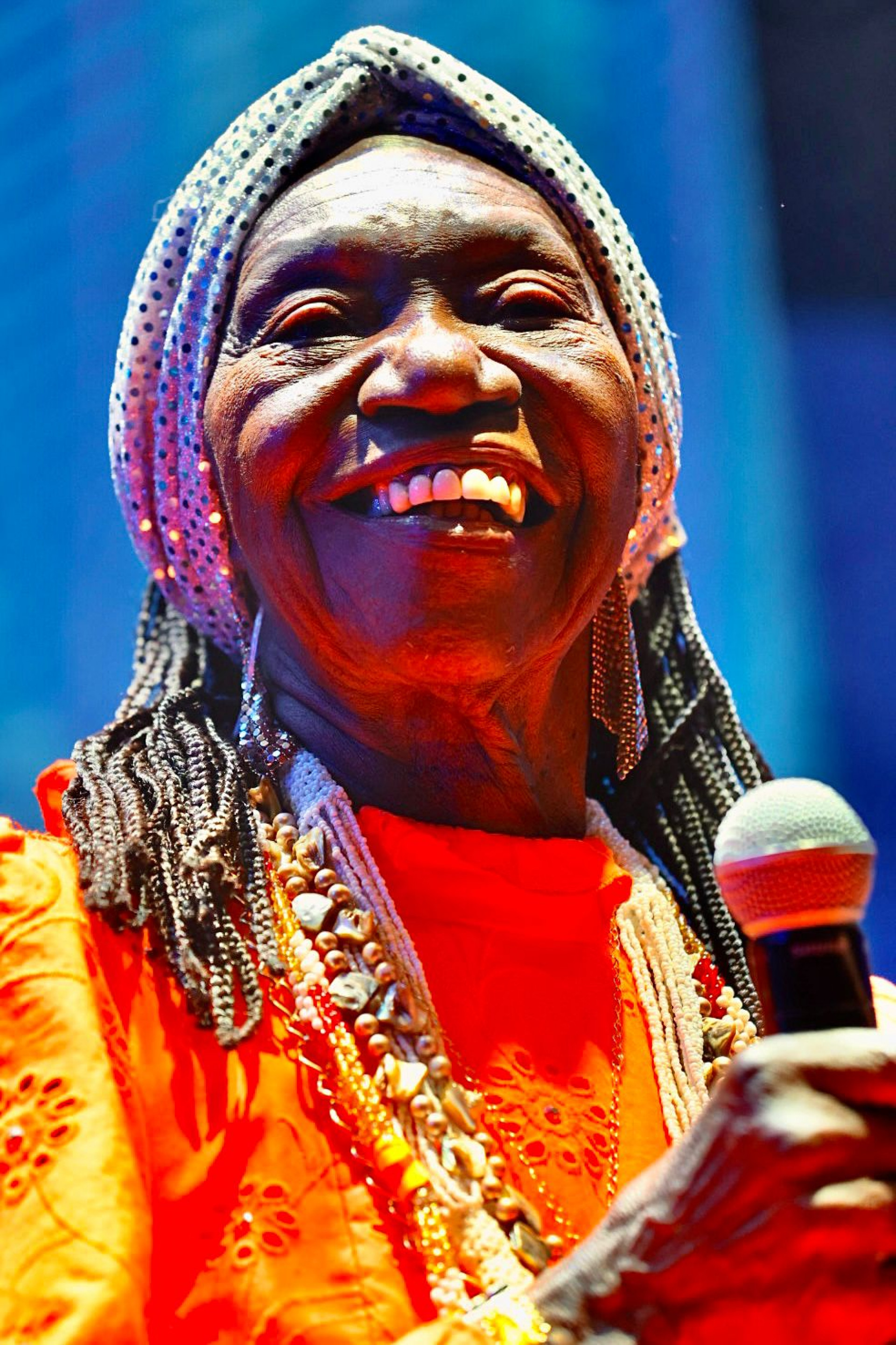 Lia de Itamaracá foi a principal atração musical do primeiro dia da Flup - Michelle Castilho/ Acervo Circo Voador