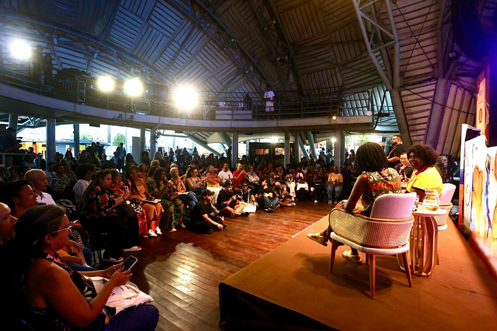 Festa Liter&aacute;ria das Periferias promove shows, debates e oficinas na Lapa, Regi&atilde;o Central - Michelle Castilho/ Acervo Circo Voador