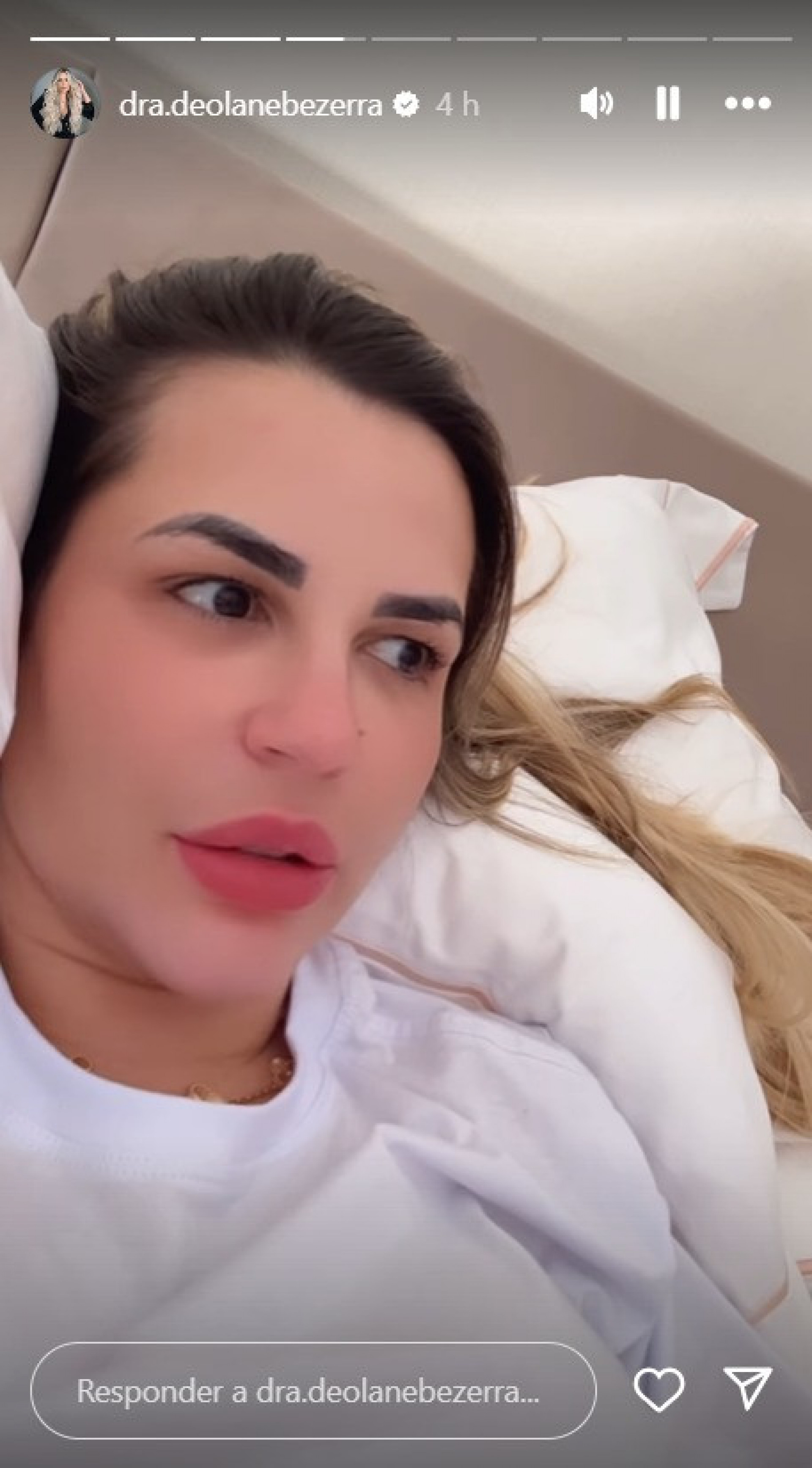 Deolane via stories - Reprodu&ccedil;&atilde;o Instagram