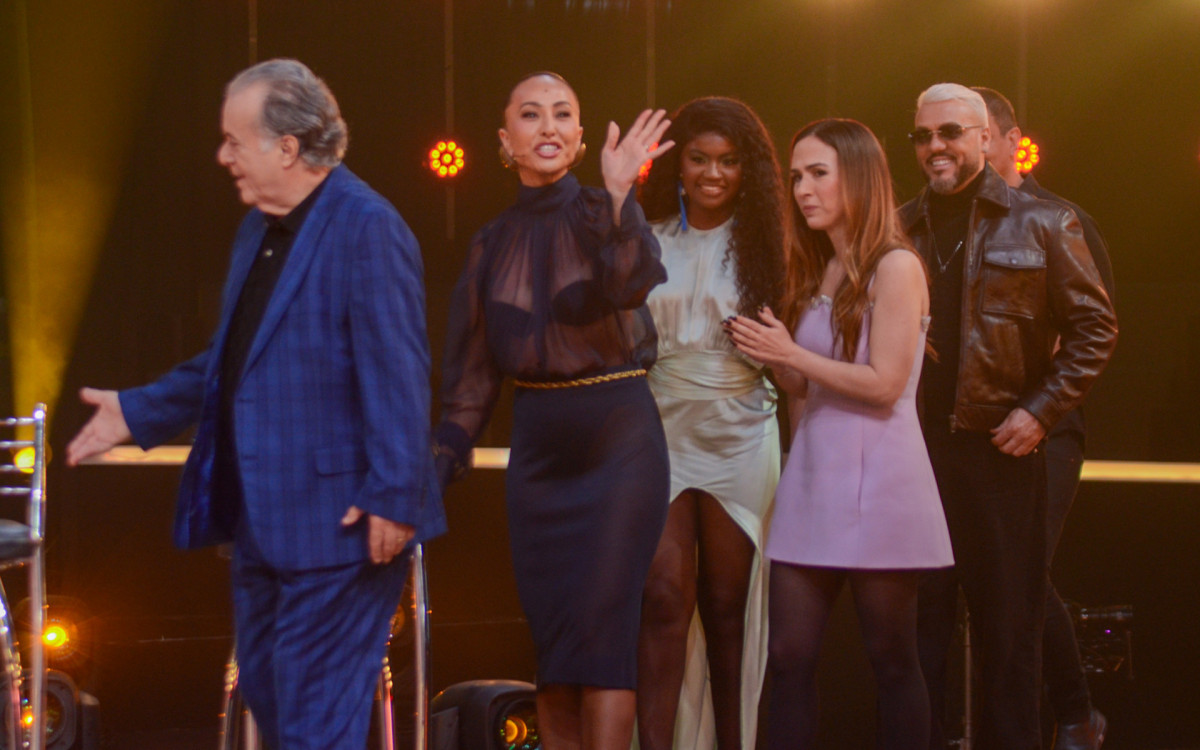 Tony Ramos, Sabrina Sato, Kenya Sade, Tatá Werneck e Belo - Araújo/Agnews