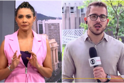 Helicóptero da Globo é atingido por ave durante entrada ao vivo e faz pouso de emergência