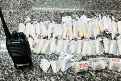 PM de Meriti apreende drogas dentro de mochila no bairro Parque Juriti
