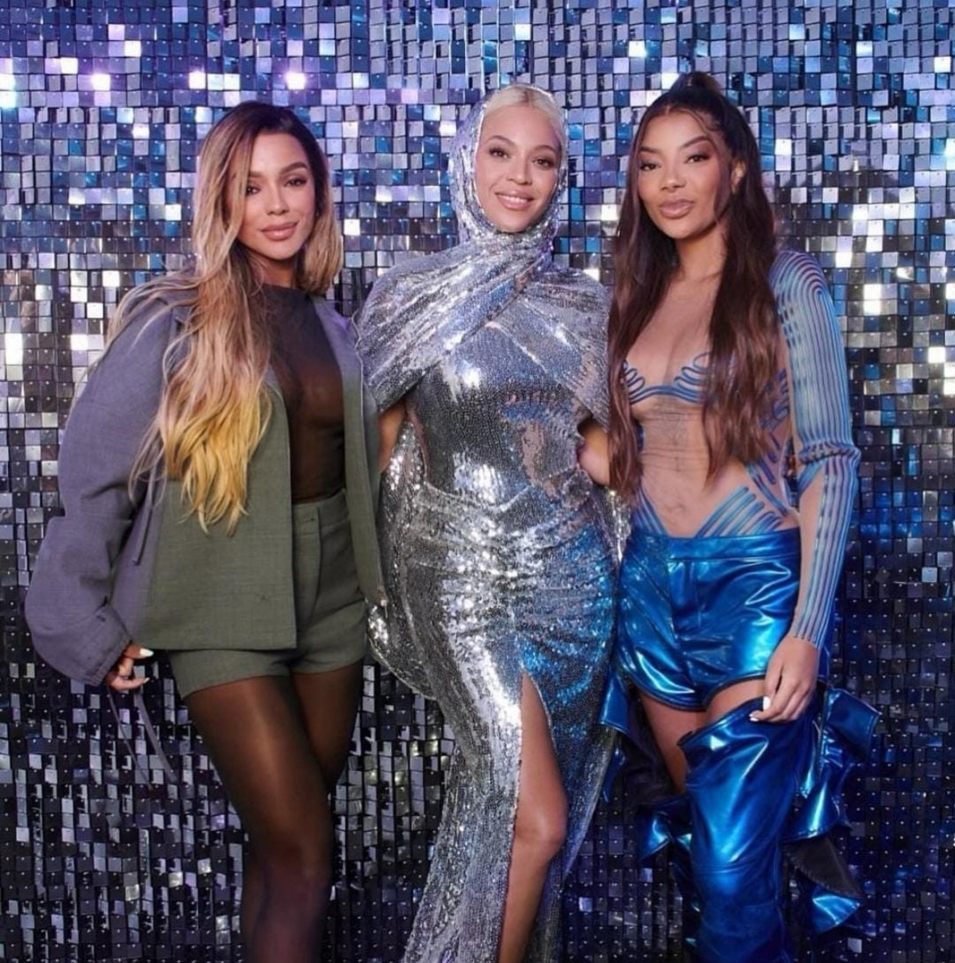 Brunna Gonçalves, Beyoncé e Ludmilla - Reprodução / Instagram