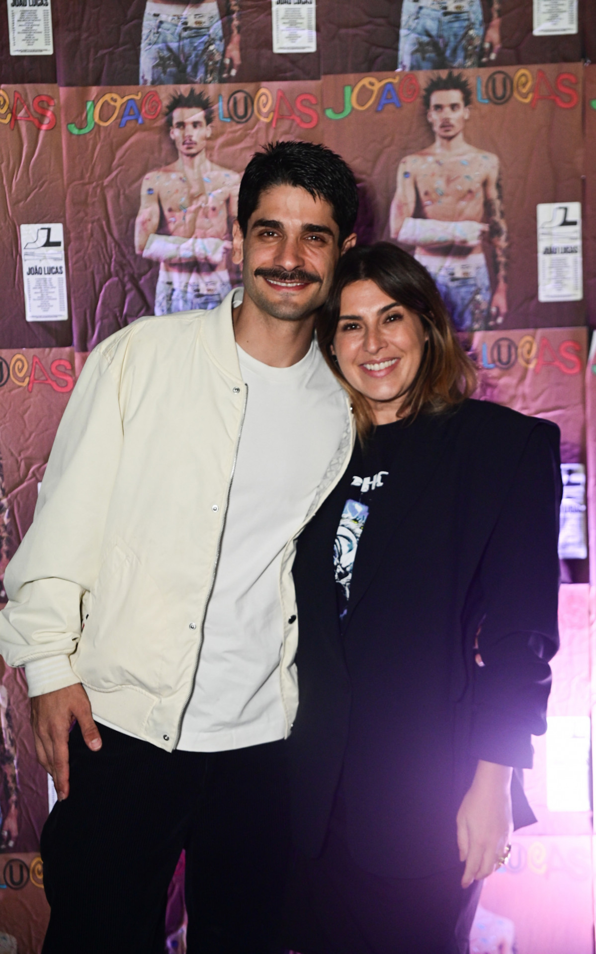 Fernanda Paes Leme e o noivo, Victor Sampaio