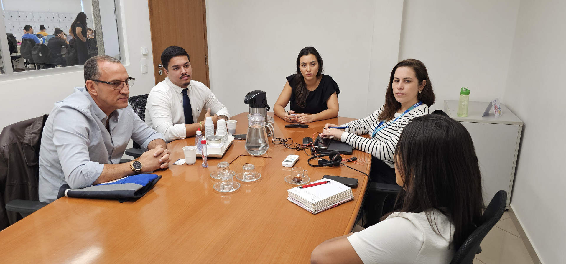 A ideia do encontro foi buscar soluções para tentar baixar o ranking da Águas do Rio, campeã de reclamações no Procon nilopolitano há nove meses, com 12 queixas semanalmente - Paula Mendonça / PMN