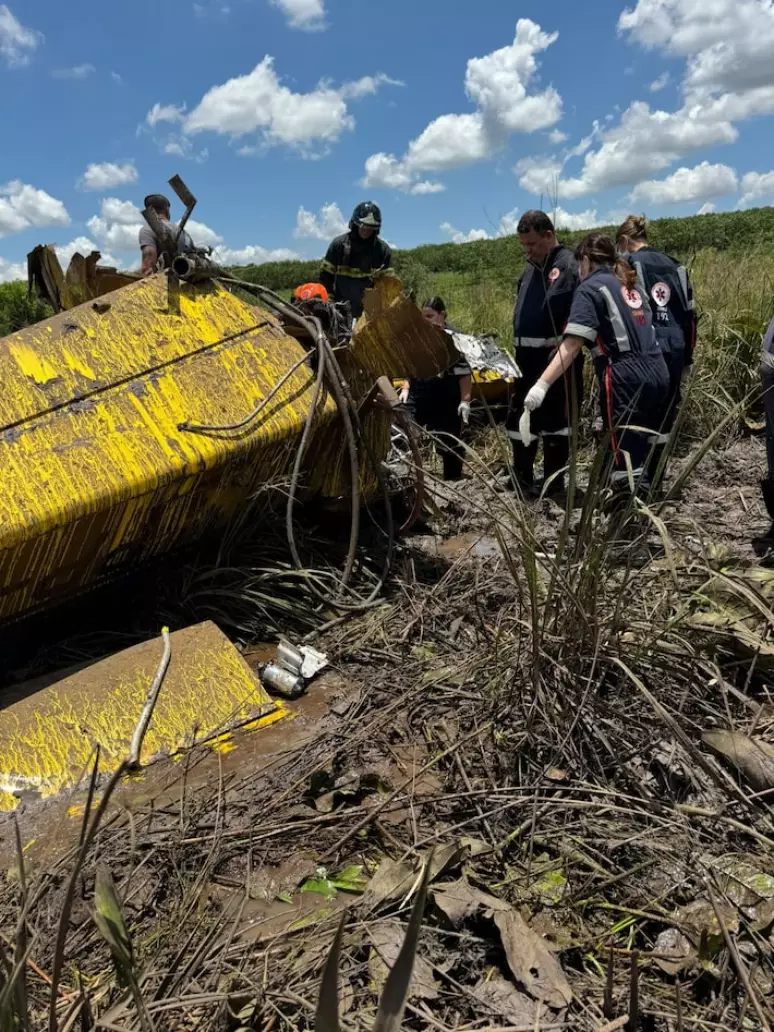 Avião cai e mata piloto no interior de SP; causas são investigadas