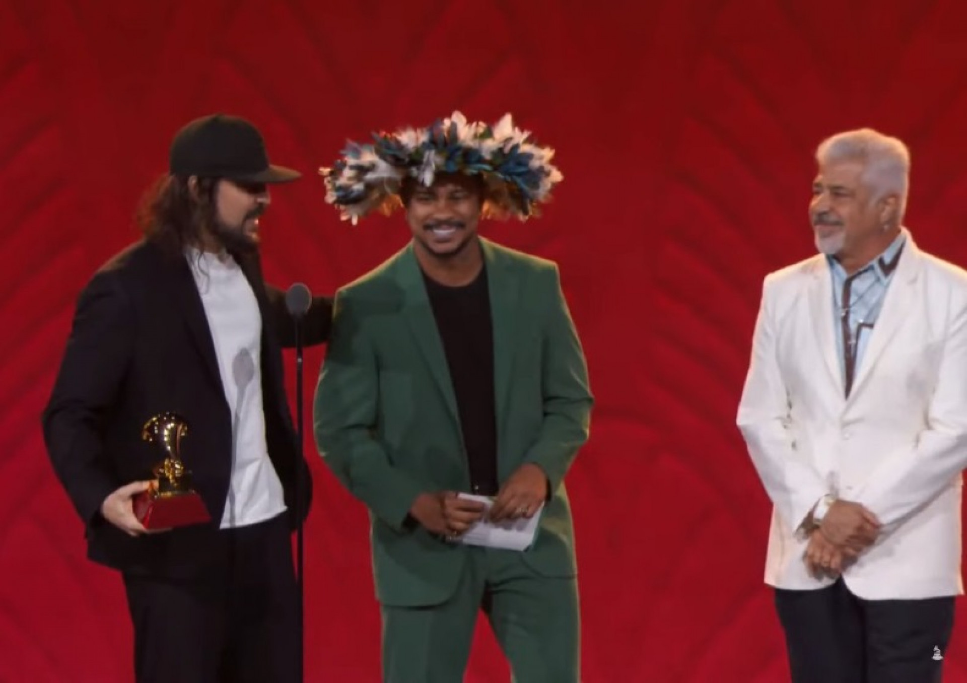 Gabriel O Pensador, Xamã e Lulu Santos  - Reprodução / X