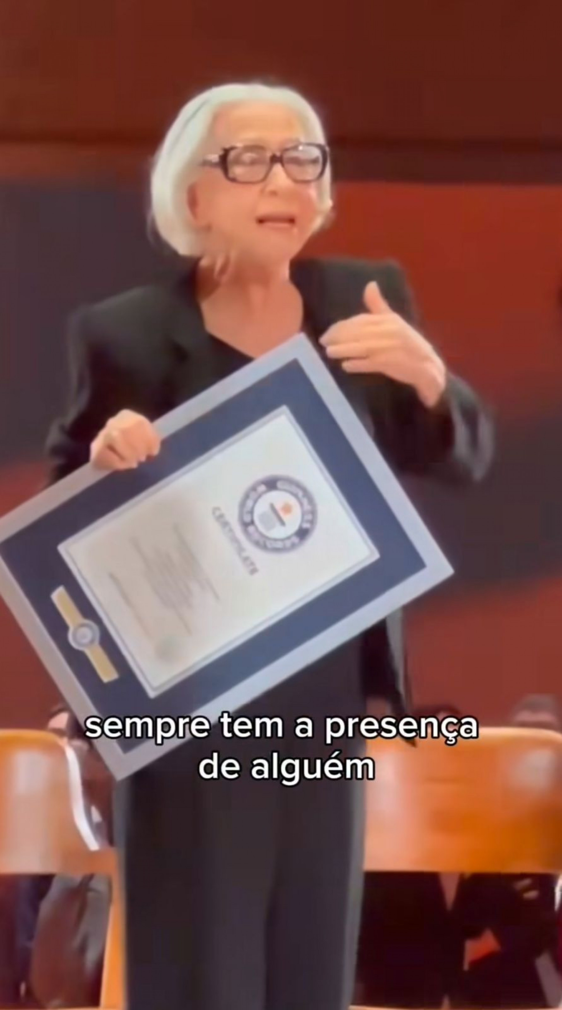 Fernanda Montenegro  - Reprodu&ccedil;&atilde;o Instagram