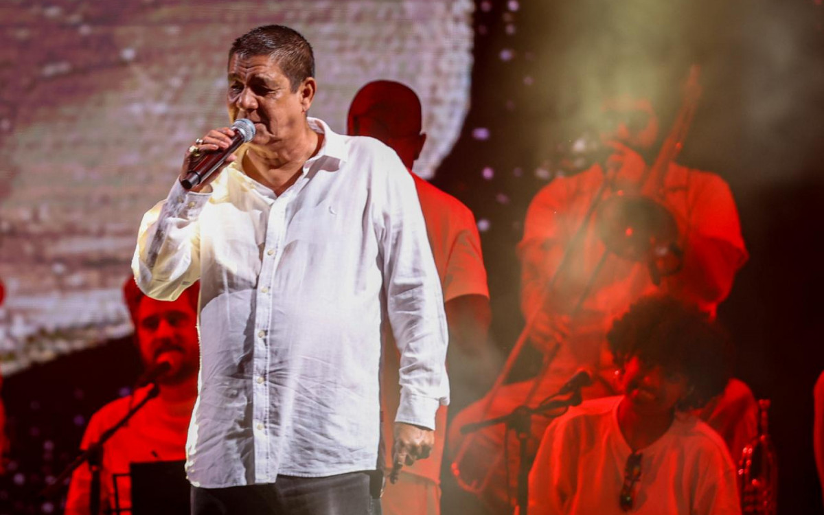 Show de Zeca Pagodinho no Festival Global Contra Fome e Pobreza