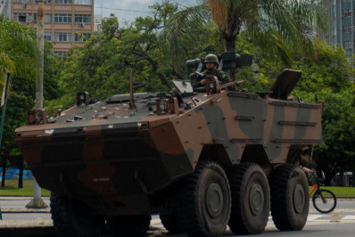 Forças Armadas realizam treinamento no Aterro do Flamengo para a cúpula do G20