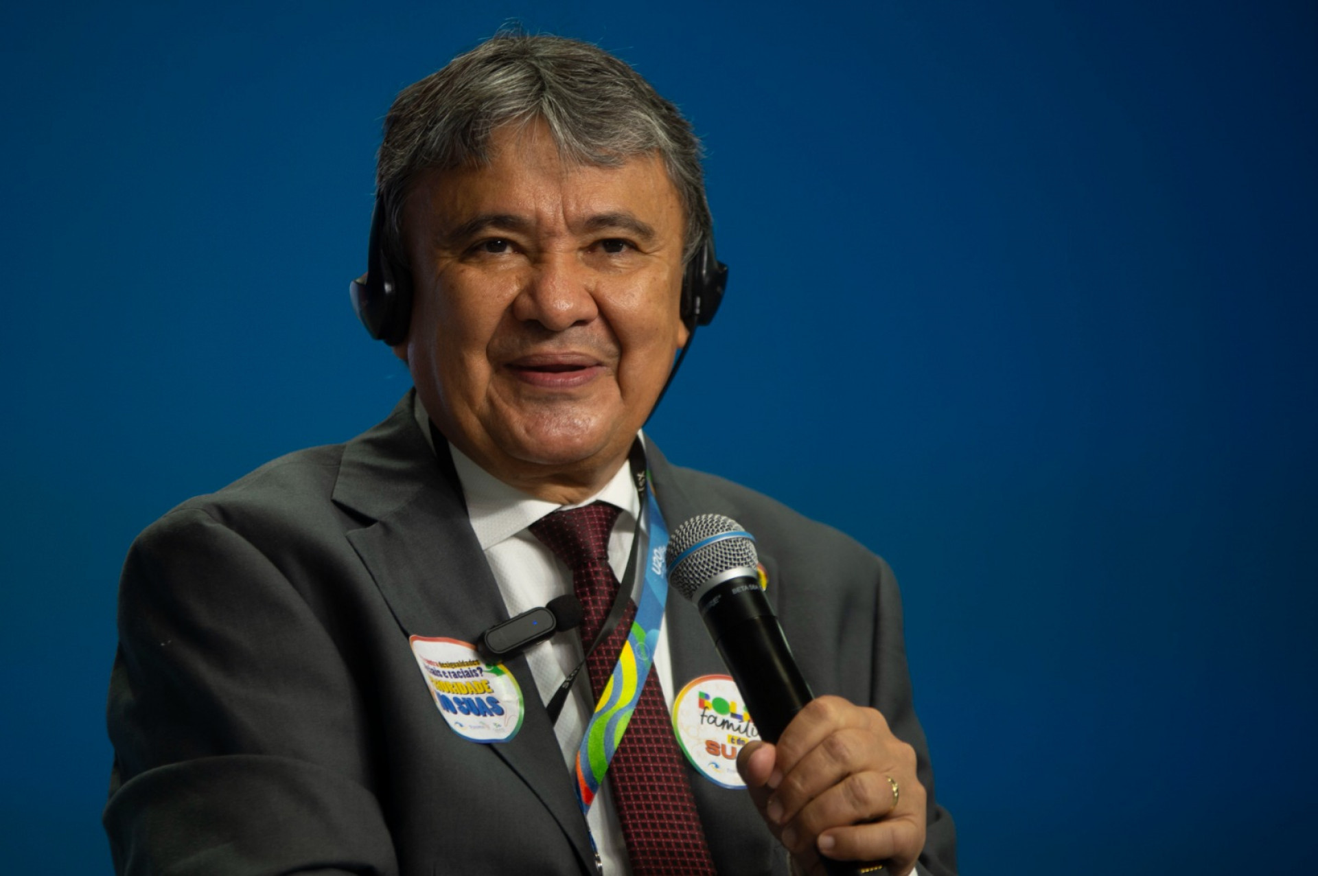 Ministro do Desenvolvimento e Assist&ecirc;ncia Social, Fam&iacute;lia e Combate &agrave; Fome do Brasil Wellington Dias, abriu a primeira plen&aacute;ria do segundo dia do G20 social - Armando Paiva / Ag&ecirc;ncia O Dia