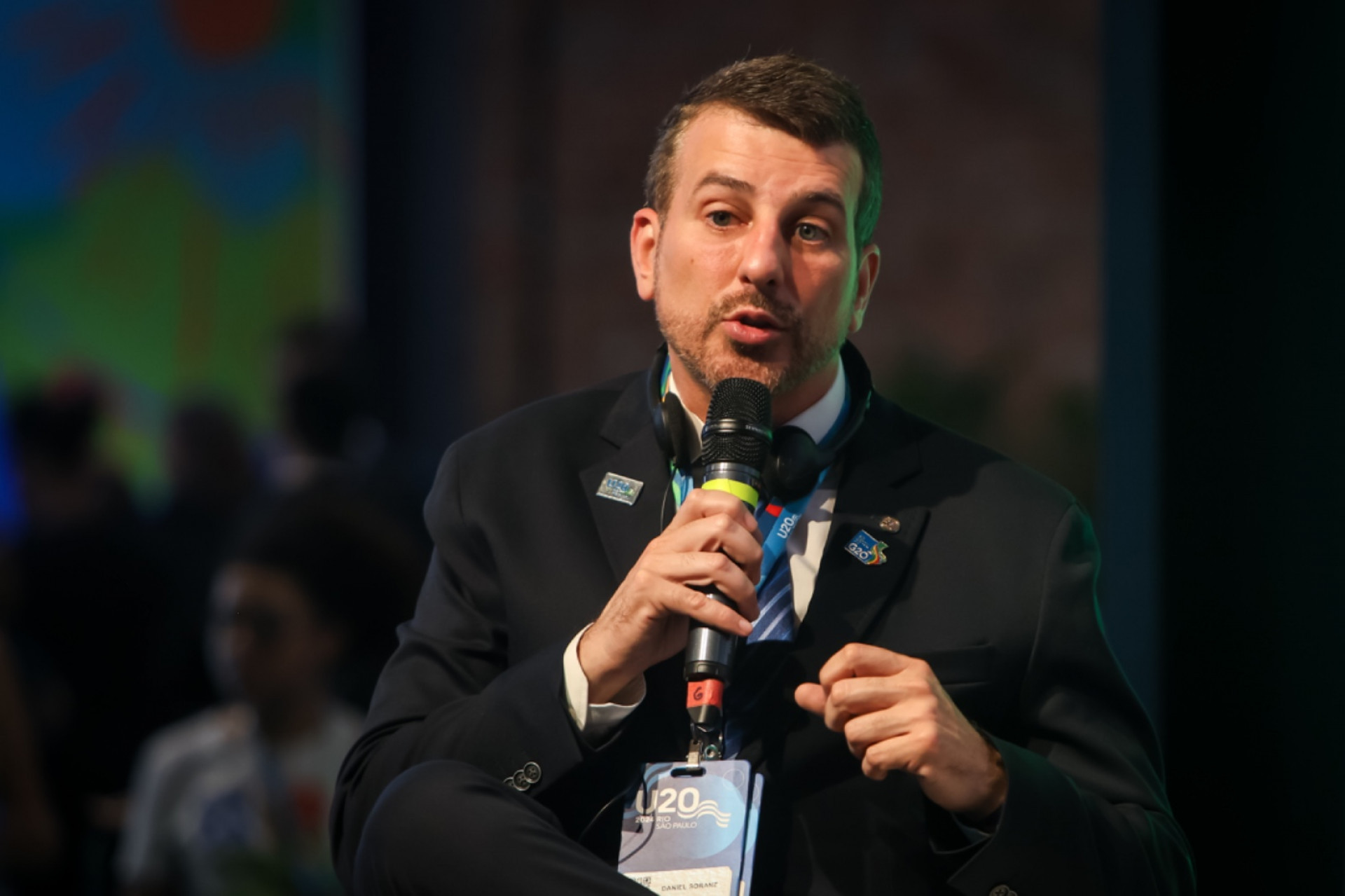 Secretário municipal de Saúde, Daniel Soraz, representou o Rio no painel desta sexta-feira (15) - Renan Areias / Agência O Dia