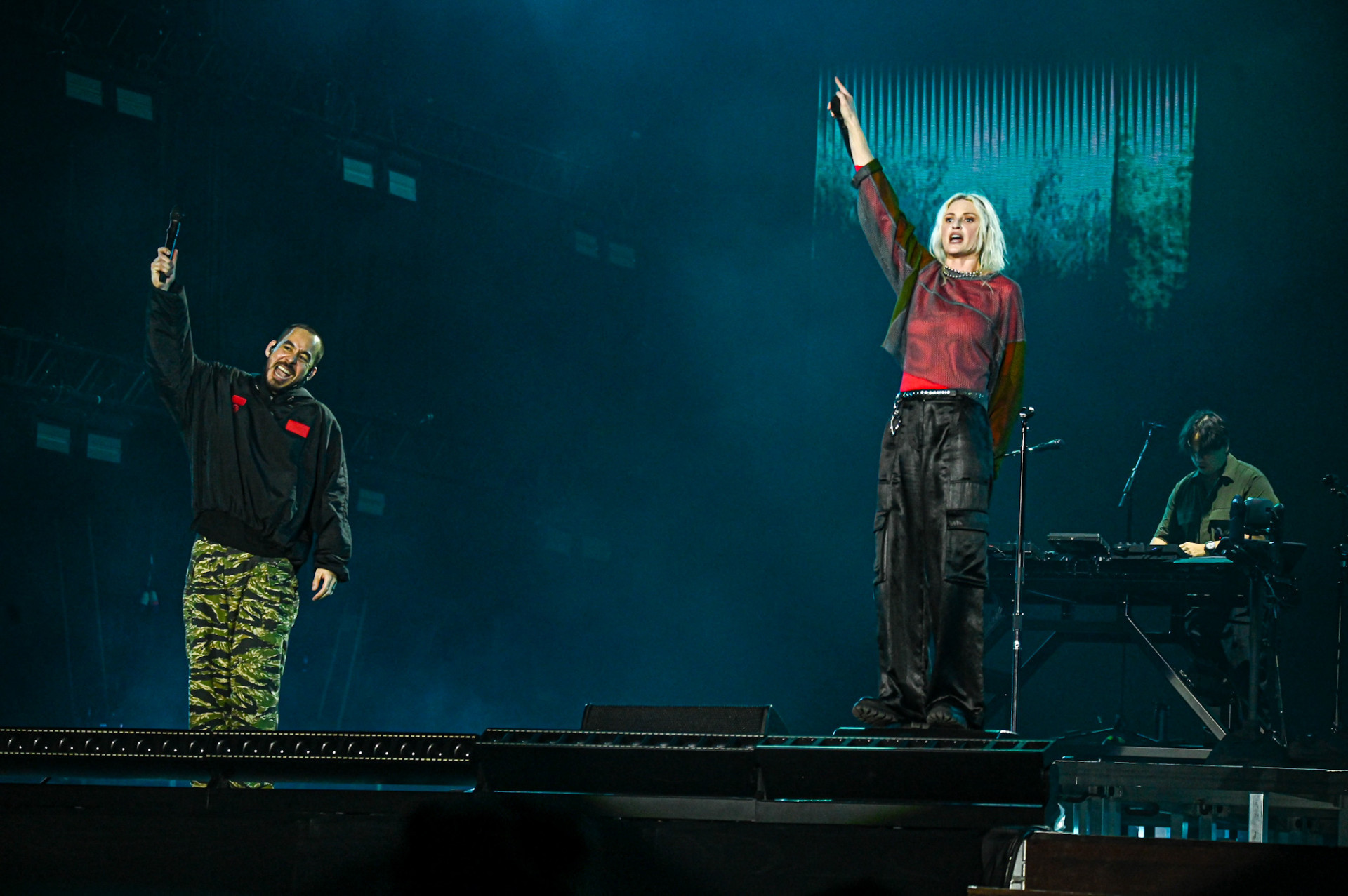 Linkin Park realizou primeiro show no Allianz Parque, em São Paulo - Marcelo Barretto/AgNews