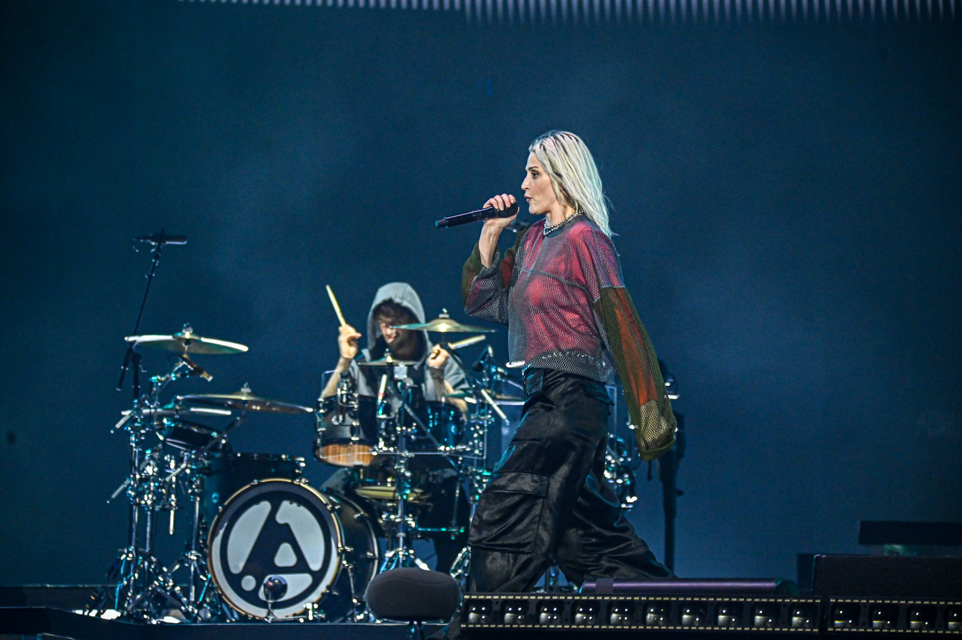 Linkin Park realizou primeiro show no Allianz Parque, em São Paulo - Marcelo Barretto/AgNews