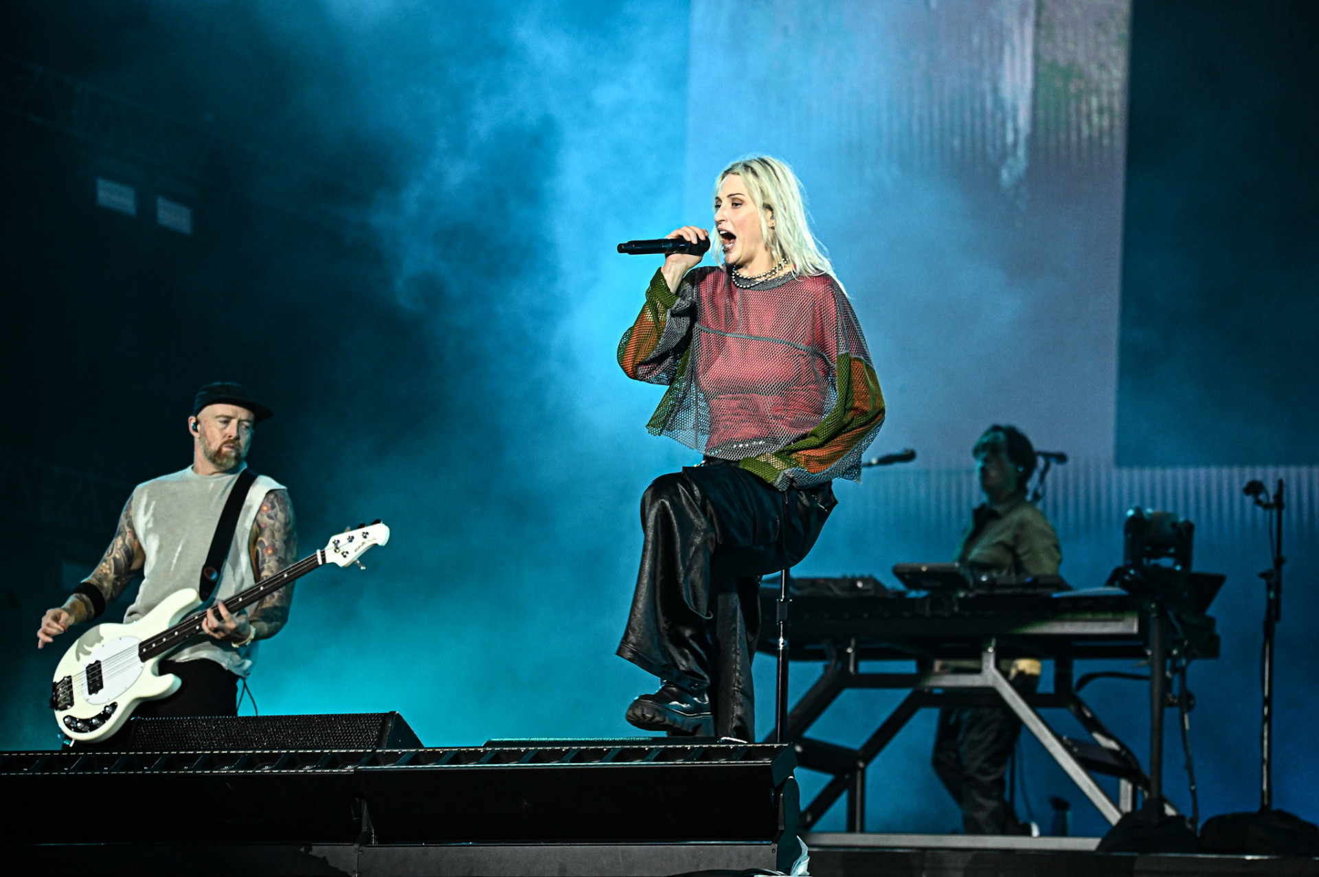Linkin Park realizou primeiro show no Allianz Parque, em São Paulo - Marcelo Barretto/AgNews