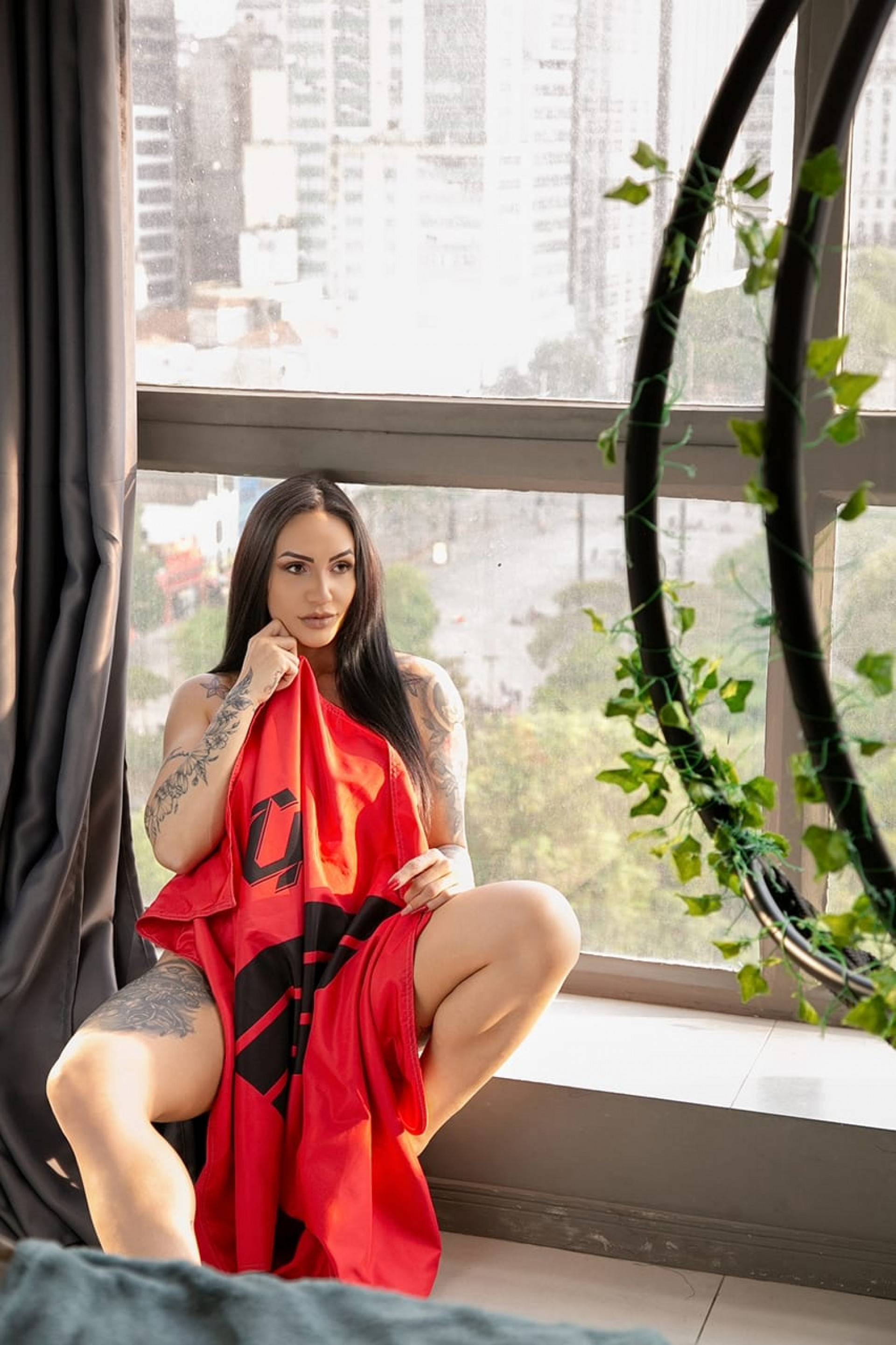 Michele Schuetzler, musa do Athletico-PR - Saymon Dalazen / Divulga&ccedil;&atilde;o / Ag. Imp&eacute;rio Digital