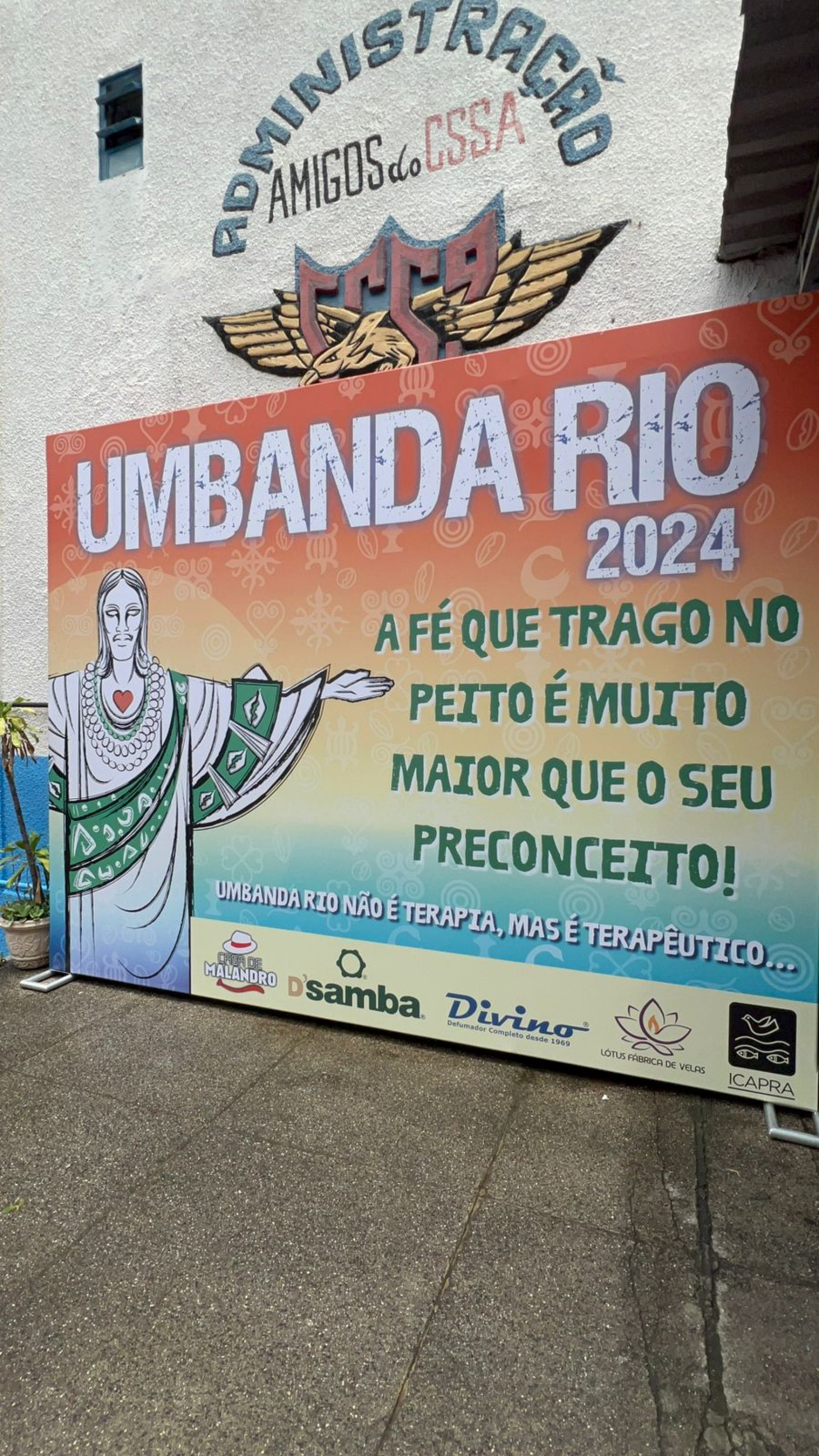 O Encontro Anual Umbanda Rio 2024 &eacute; sediado em Cascadura - Alex d'Oxala / Umbanda Rio