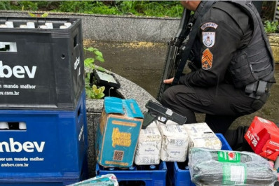 PM recupera carga de bebidas e prende suspeito na Zona Norte