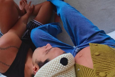 Luan Santana exibe barriga da gravidez de Jade Magalhães e se declara: 'Te amamos, filha'