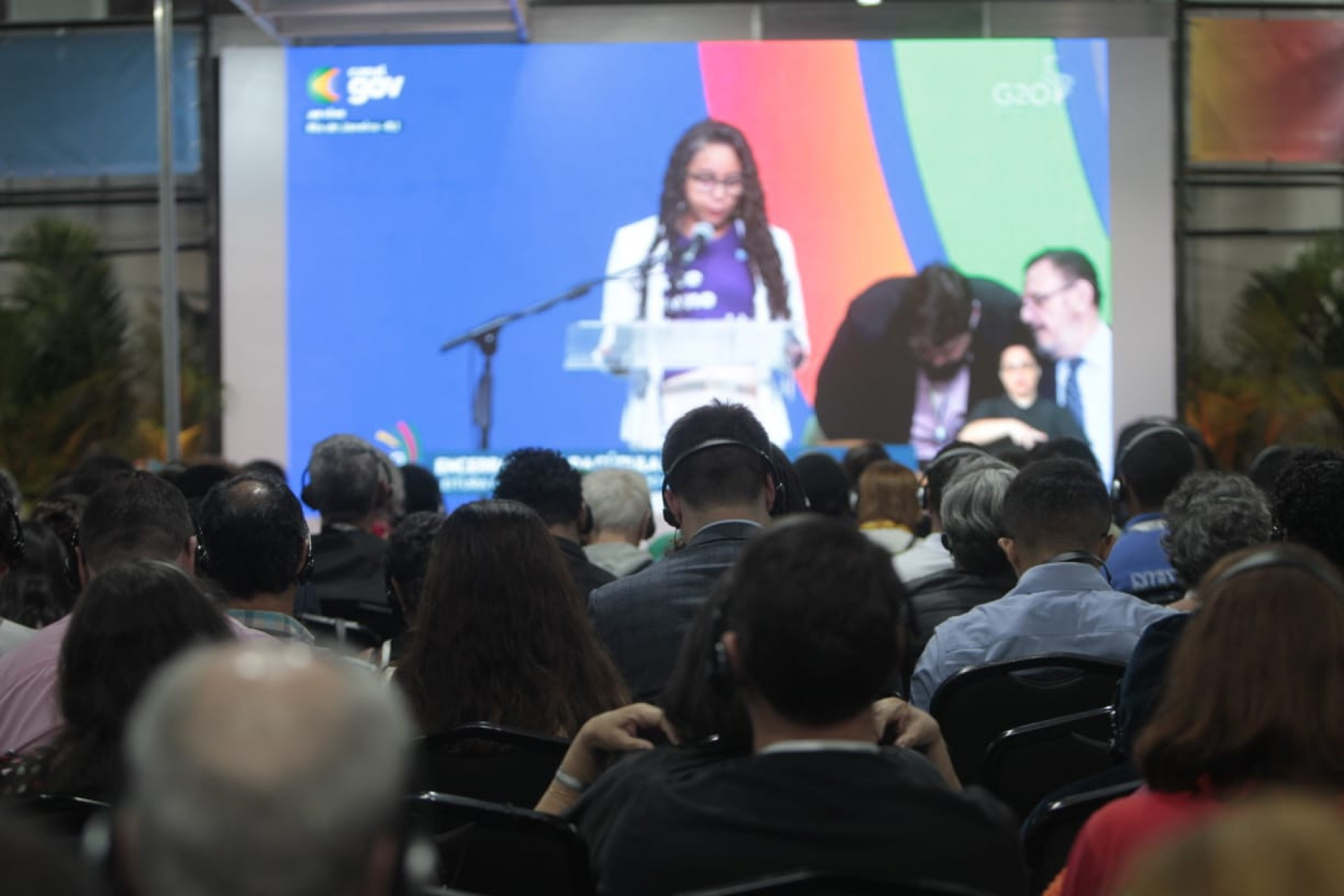 A cerimônia foi transmitida no Armazém Kobra - Reginaldo Pimenta / Agência O Dia