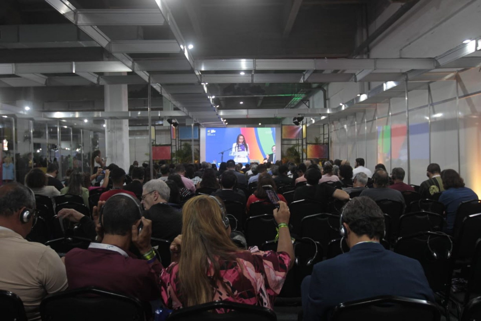 A leitura do documento é uma das etapas do encerramento da Cúpula do G20 Social - Reginaldo Pimenta / Agência O Dia