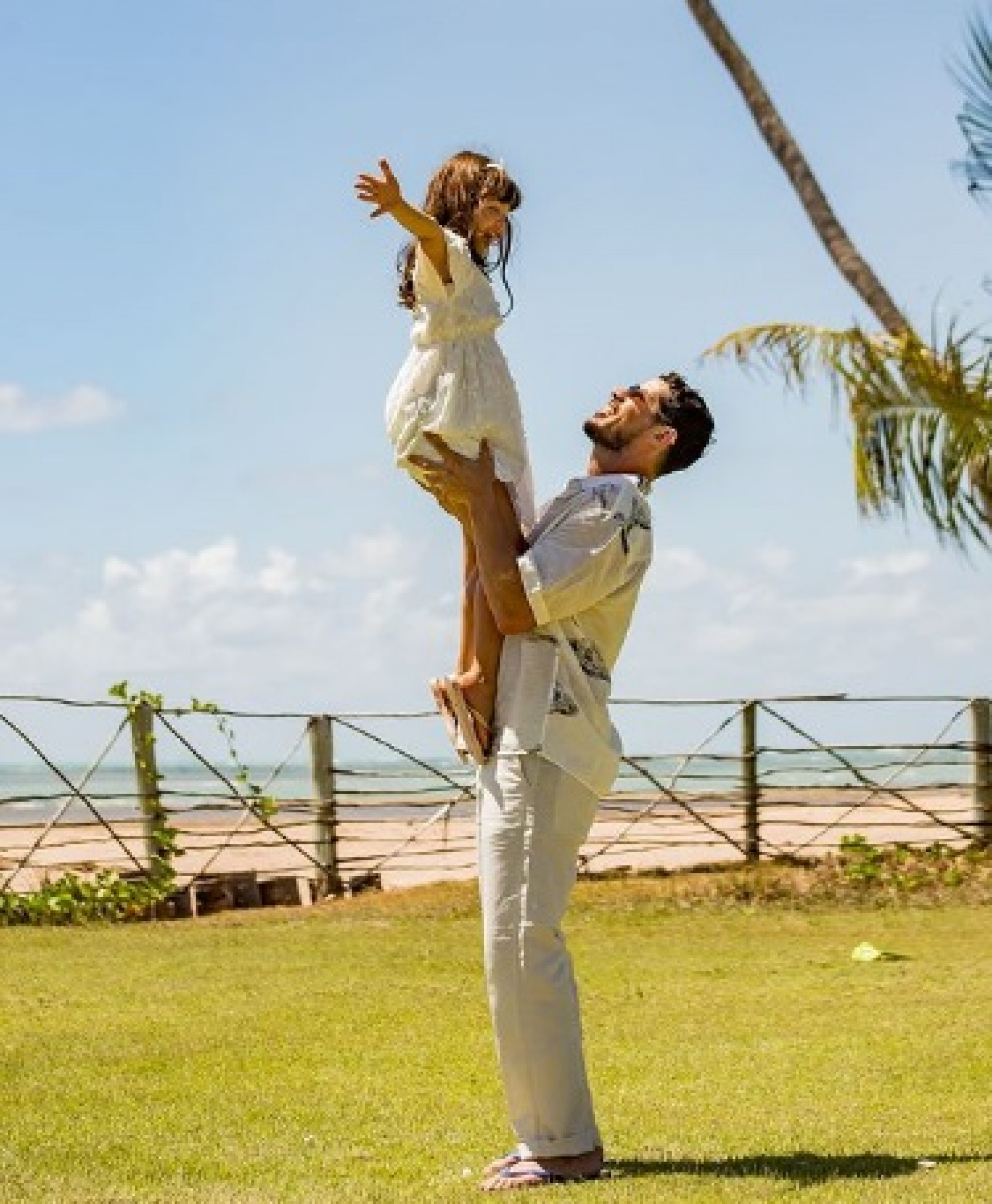 José Loreto com a filha Bella  - Reprodução/Instagram 