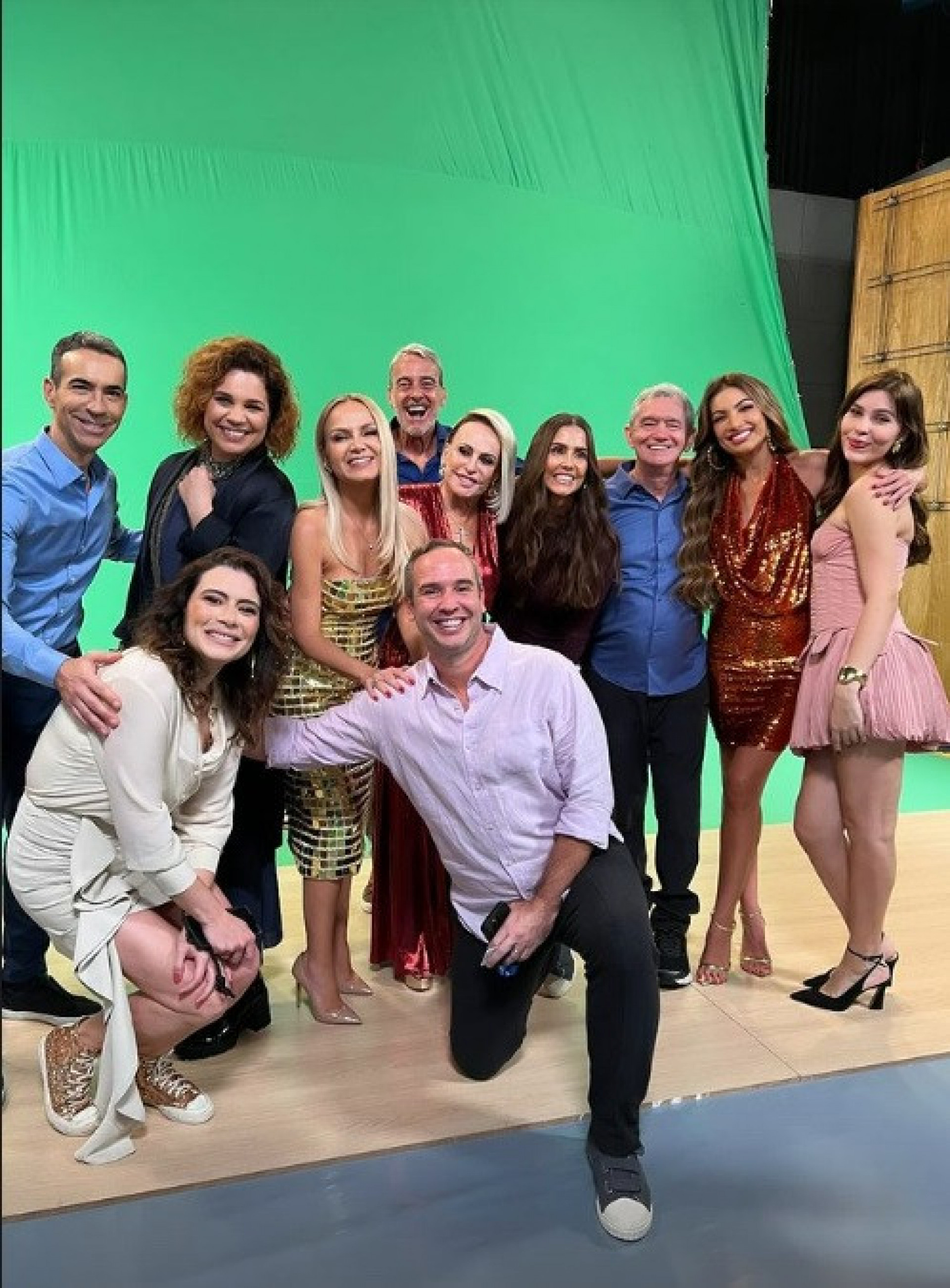 Famosos gravam vinheta de fim de ano da Globo - Reprodução do Instagram