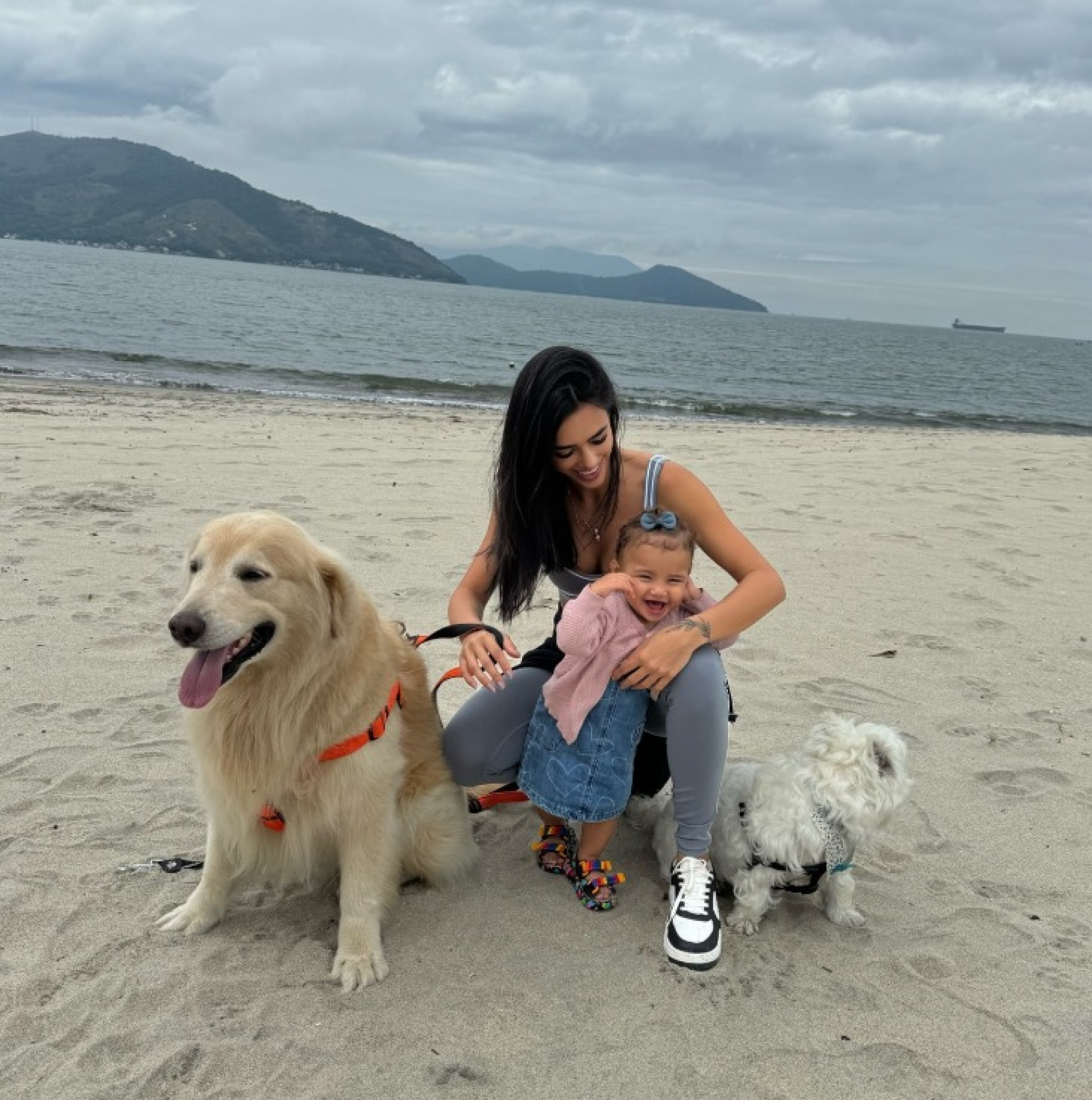 Bruna Biancardi em momentos com a família - Reprodução Instagram