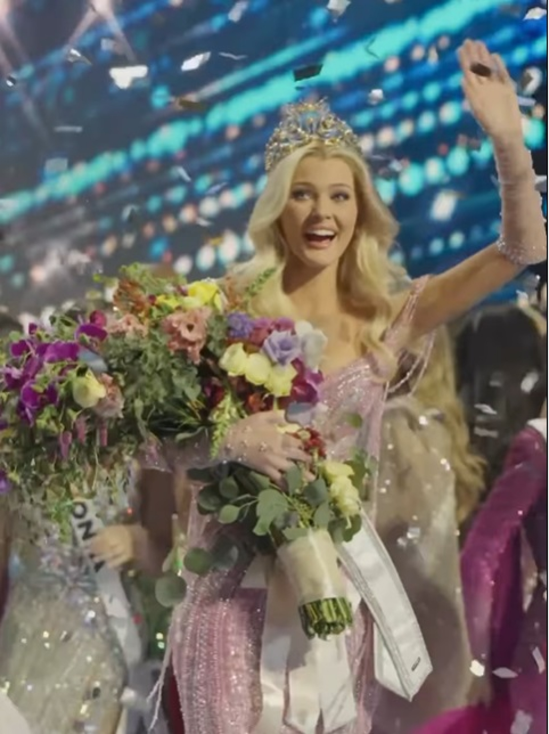 Dinamarquesa Victoria Kjaer vence o Miss Universo  - Reprodução de vídeo / Instagram