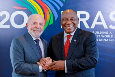 Lula liga para presidente da África do Sul e marca reunião sobre comércio às margens do G20