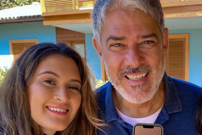 William Bonner celebra aniversário e recebe homenagem da filha: 'Orgulho de você'