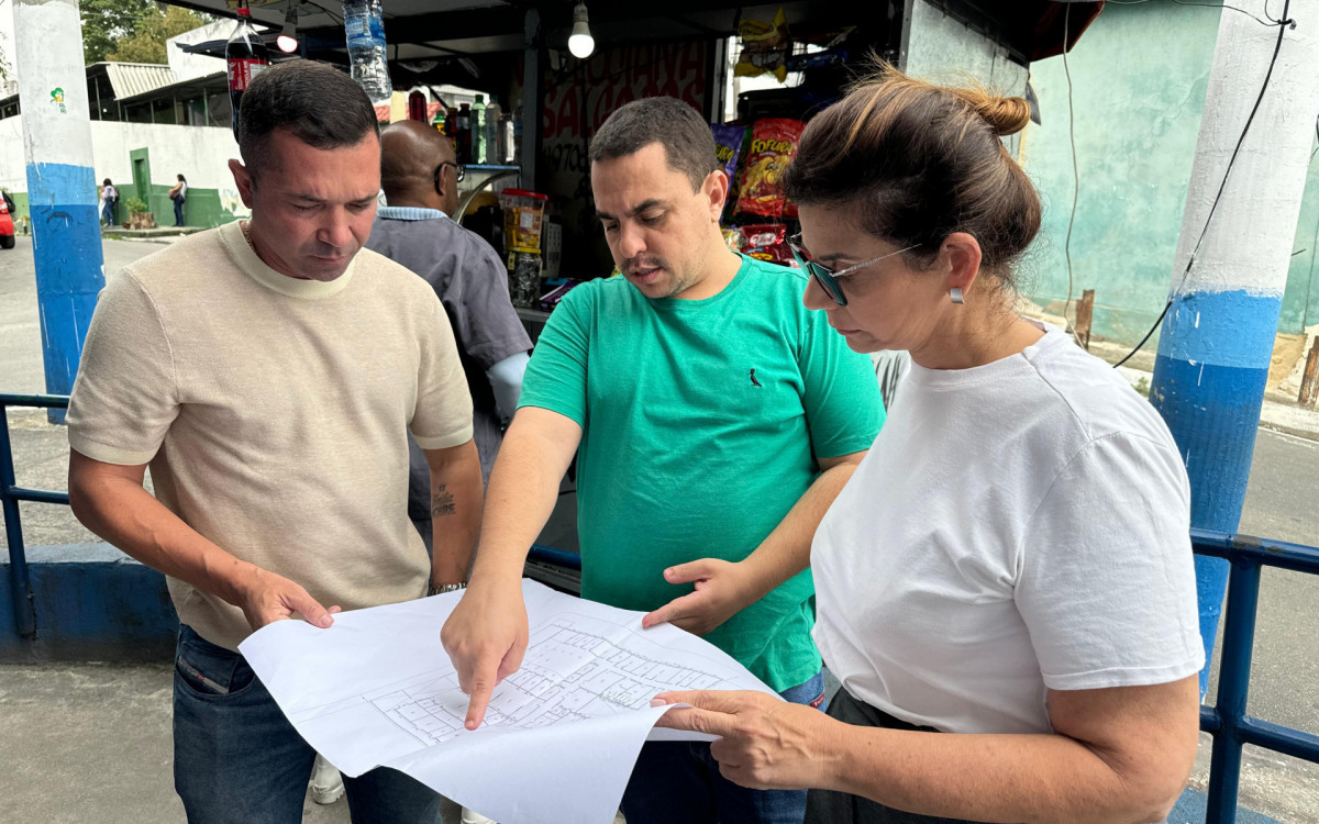 Segundo o deputado Rafael Nobre (E), o recurso será fundamental para melhorar a estrutura e o atendimento à população nilopolitana na UPA do Cabuís