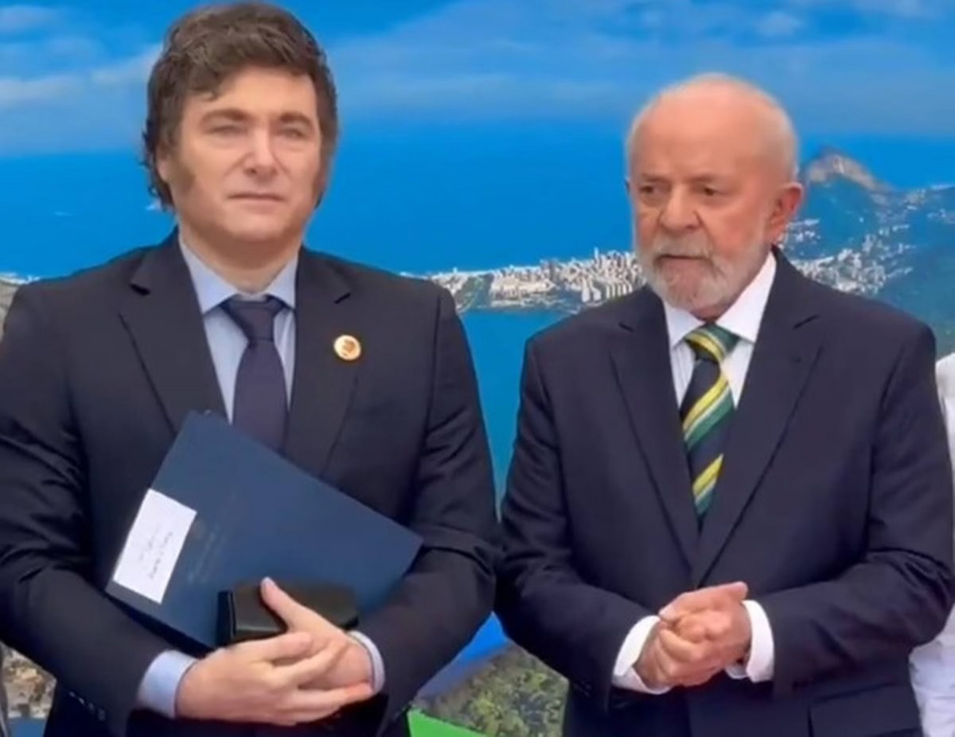 Lula é caloroso com Biden, Macron, Meloni e Xi Jinping, e frio com Milei - Reprodução / X