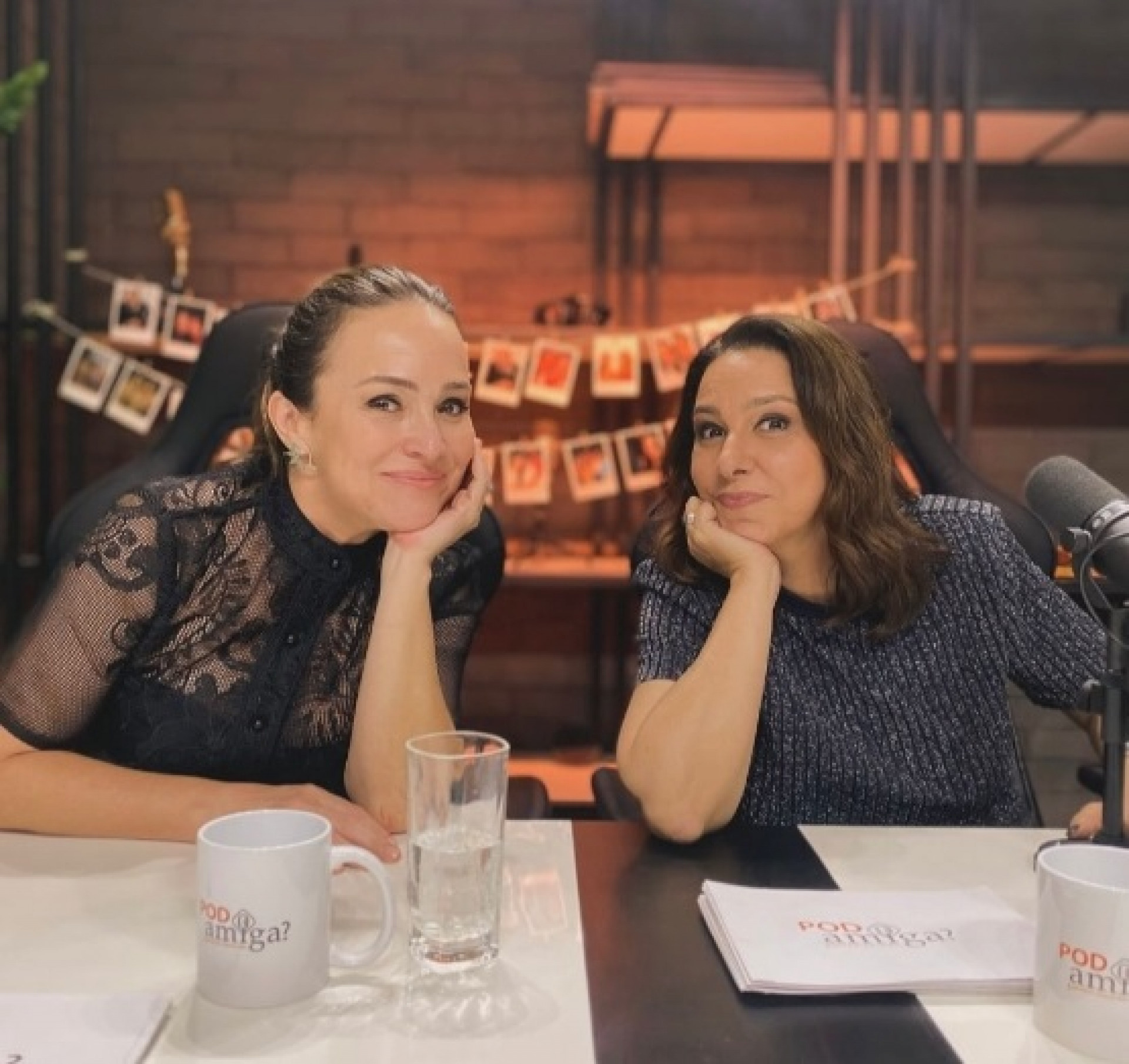 Apresentadoras recebem convidados no videocast 'Pod, amiga?' - Reprodução/Instagram 