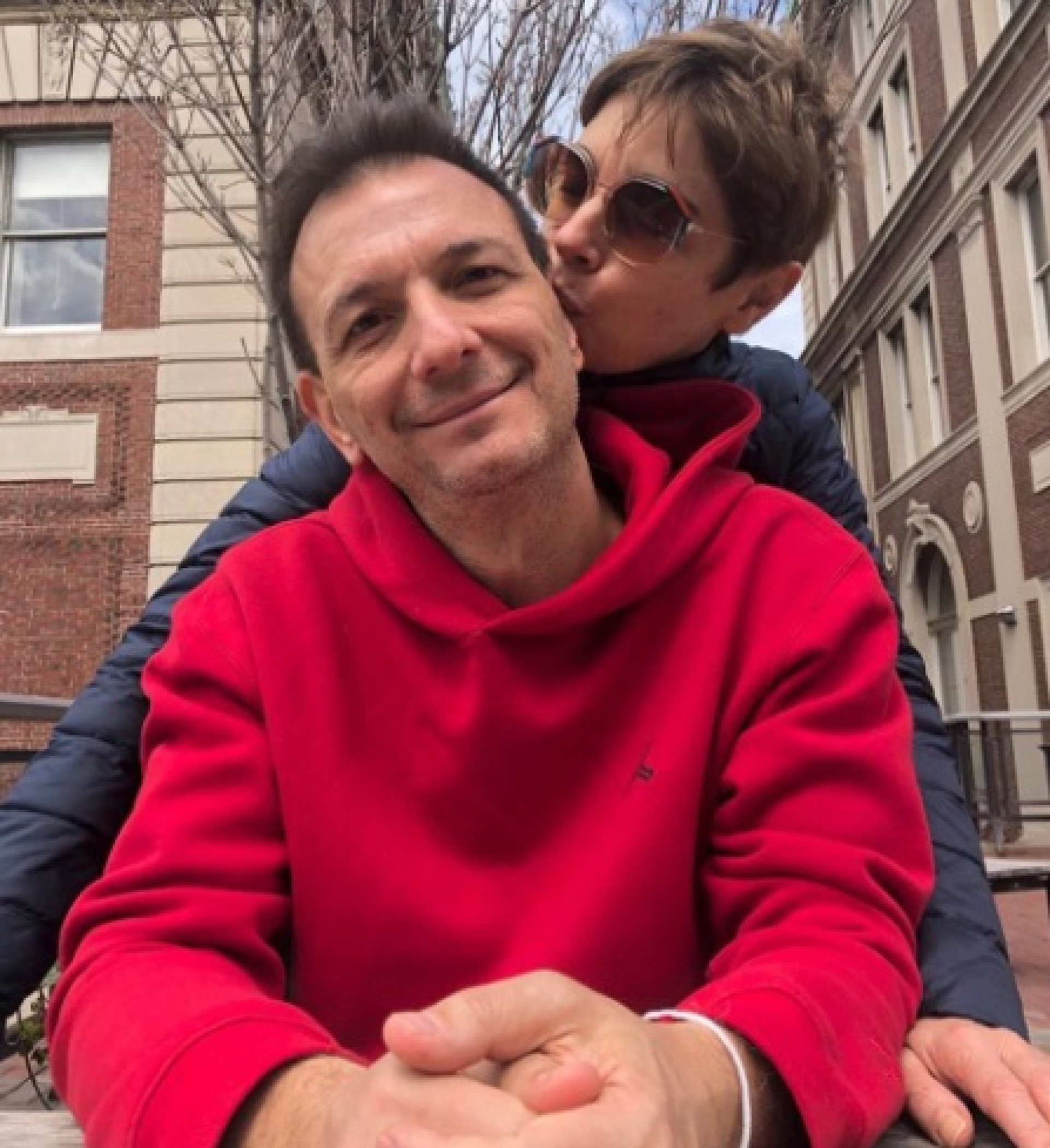 Renata Lo Prete com o marido Melchiades Filho - Reprodução/Instagram 