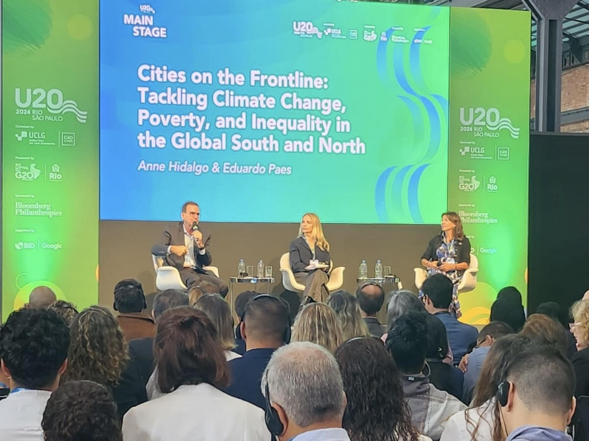 Evento é realizado no Armazém da Utopia, no Centro do Rio, reunindo os prefeitos e delegações de mais de cem cidades do mundo.  - Foto: Divulgação